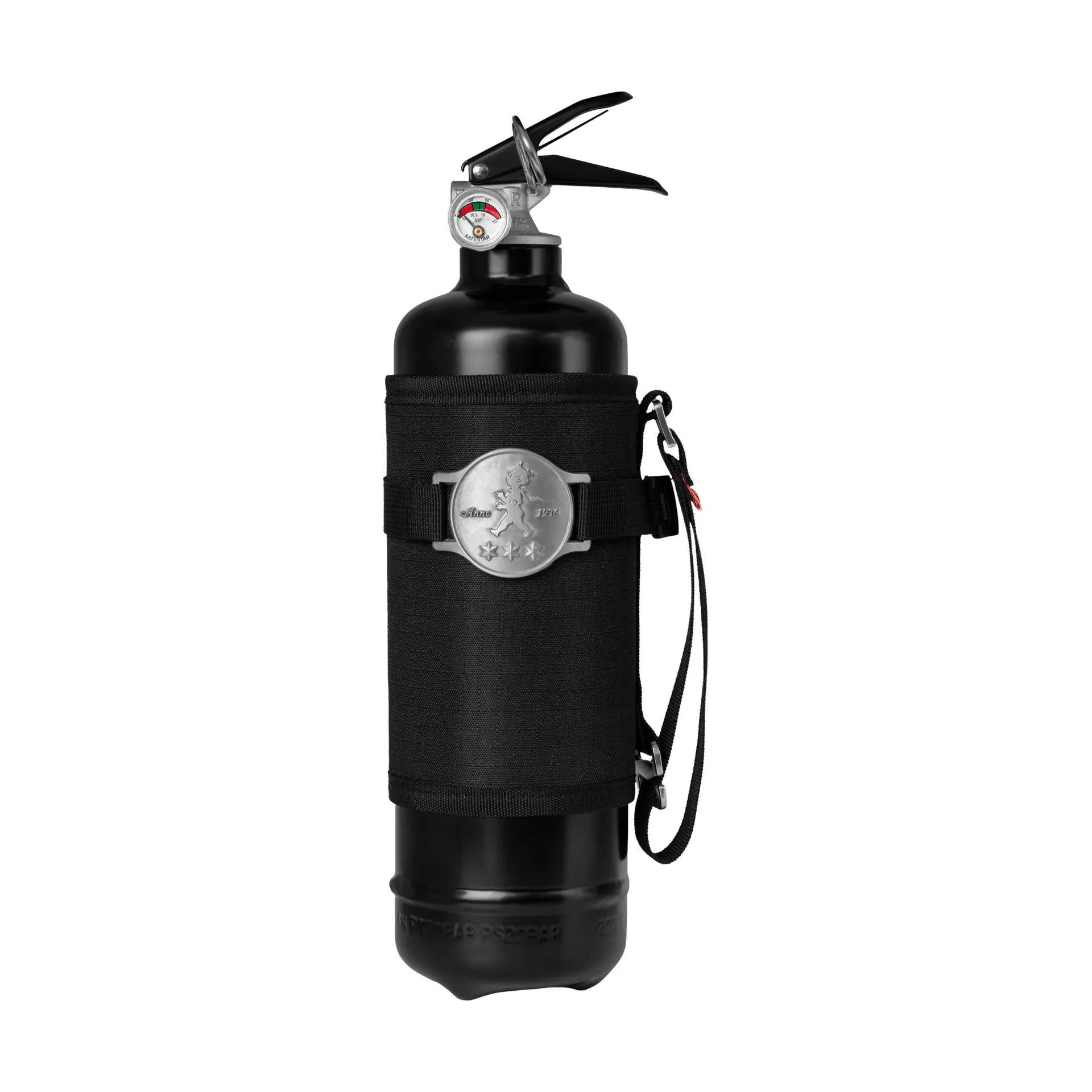 Solstickan jauhesammutin 6 kg, Outdoor edition, Musta Solstickan Design