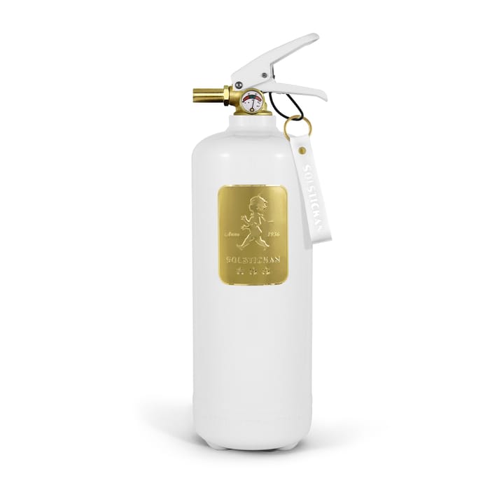 Solstickan palosammutin 2 kg - Valkoinen-kulta - Solstickan Design