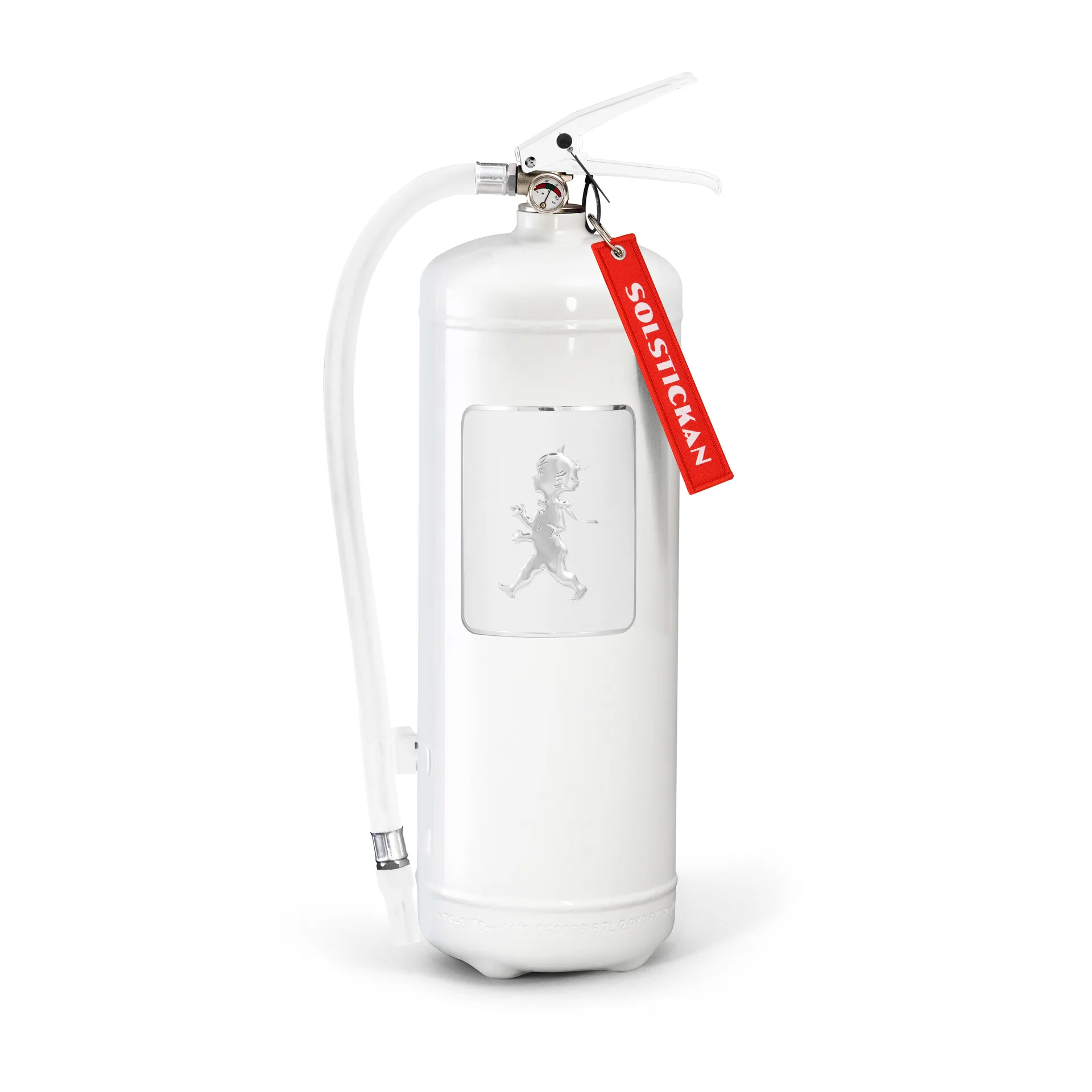 Solstickan palosammutin 6 kg, Valkoinen-hopea Solstickan Design