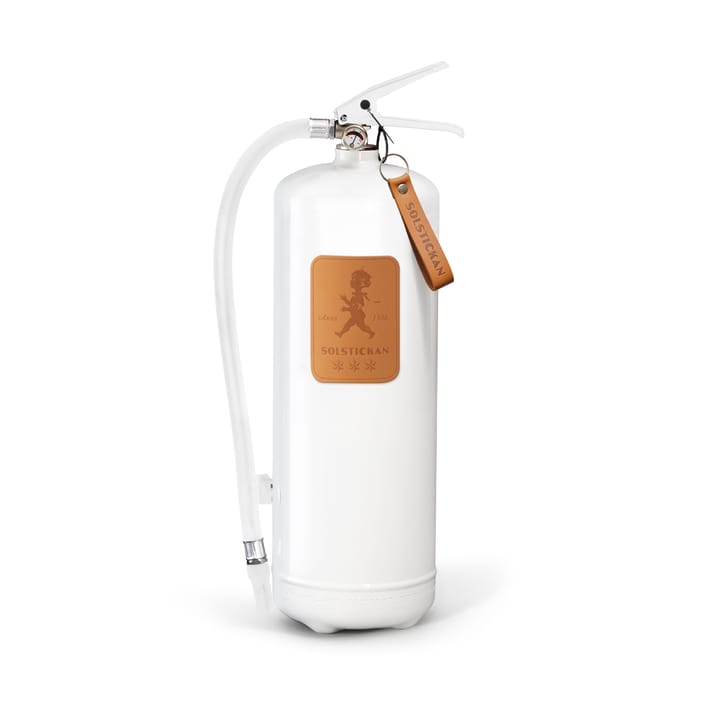 Solstickan palosammutin 6 kg - Vit-ljust nahka. - Solstickan Design