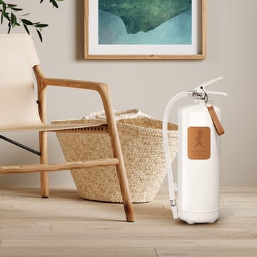Solstickan palosammutin 6 kg - Vit-ljust nahka. - Solstickan Design