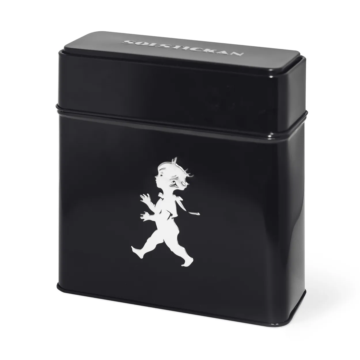 Solstickan Design Solstickan purkki suodatinpusseille 15,4 x 17 cm Musta