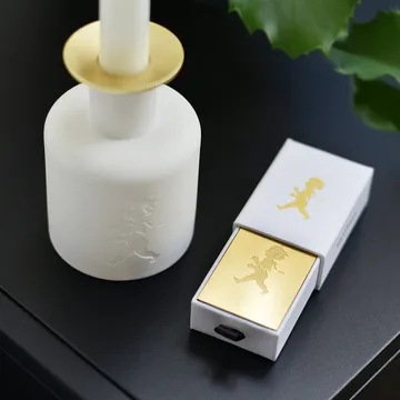 Solstickan tulitikkurasia - Messinki, pieni 3,5x5,6x1,8 cm - Solstickan Design