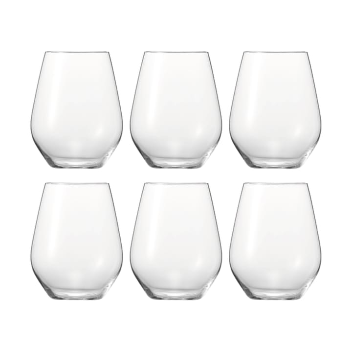Authentis Casual punaviinilasi 46 cl 6-pack - Kirkas - Spiegelau