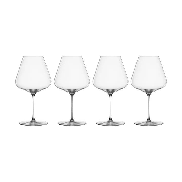 Definition Burgundy punaviinilasi 96 cl 4 kpl - Kirkas - Spiegelau