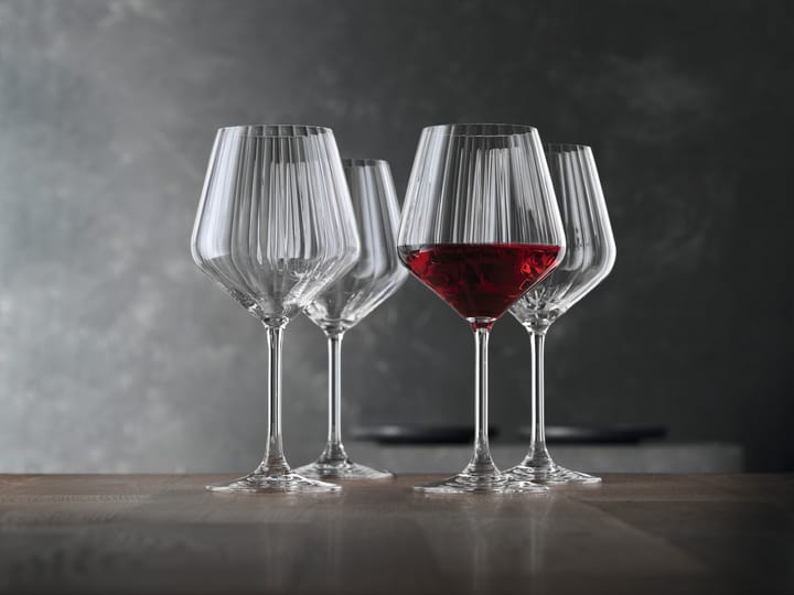 LifeStyle Burgundy punaviinilasi 64 cl 4-pack, Kirkas Spiegelau