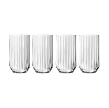 Linear long drink -lasi 44,5 cl 4-pack - Kirkas - Spiegelau