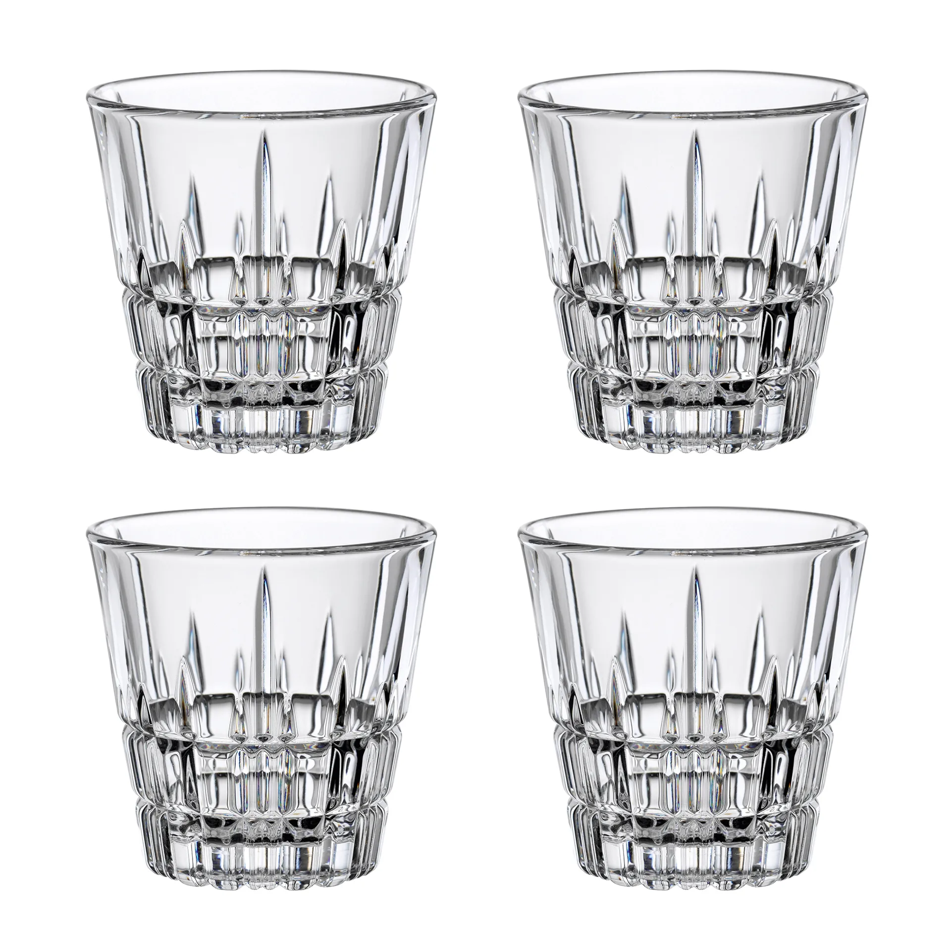 Perfect Serve -espressolasi. 4-pack, kirkas Spiegelau