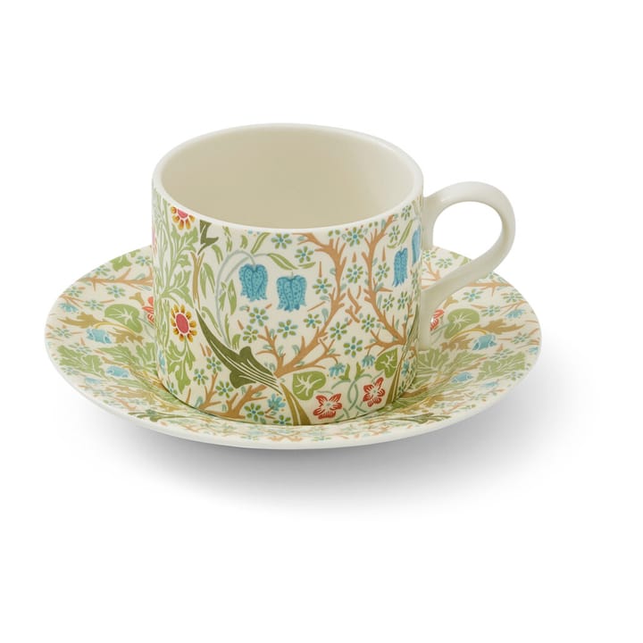 Blackthorn teekuppi aluslautasella 28 cl - Multi - Spode