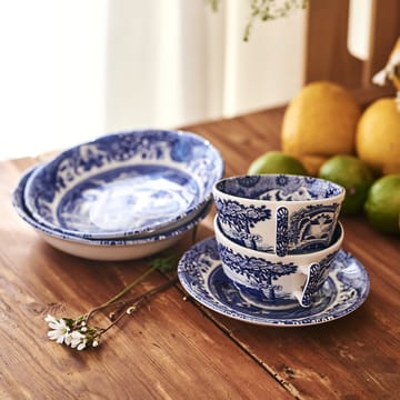 Blue Italian -aamiaiskuppi ja asetti - 28 cl - Spode