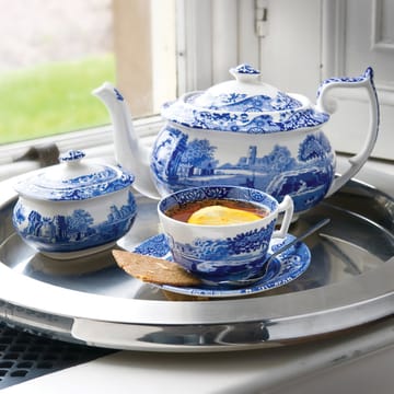 Blue Italian -aamiaiskuppi ja asetti - 28 cl - Spode