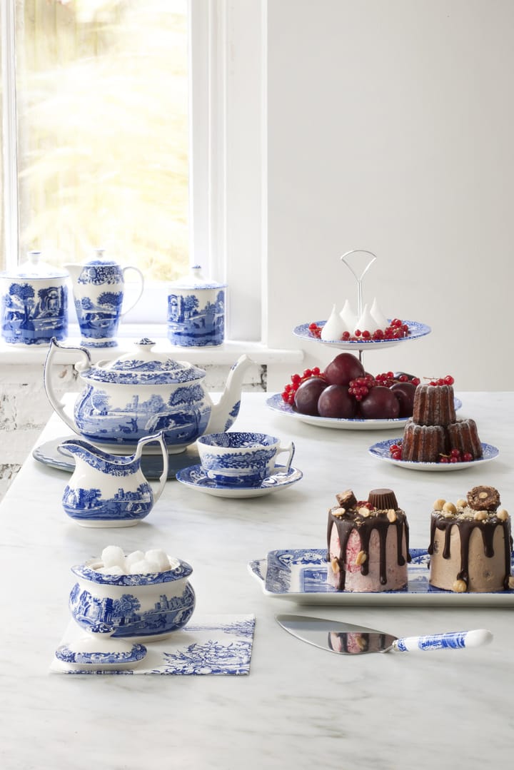 Blue Italian -kakkulapio 25 cm, Keramiikka-ruostumaton ter�äs Spode