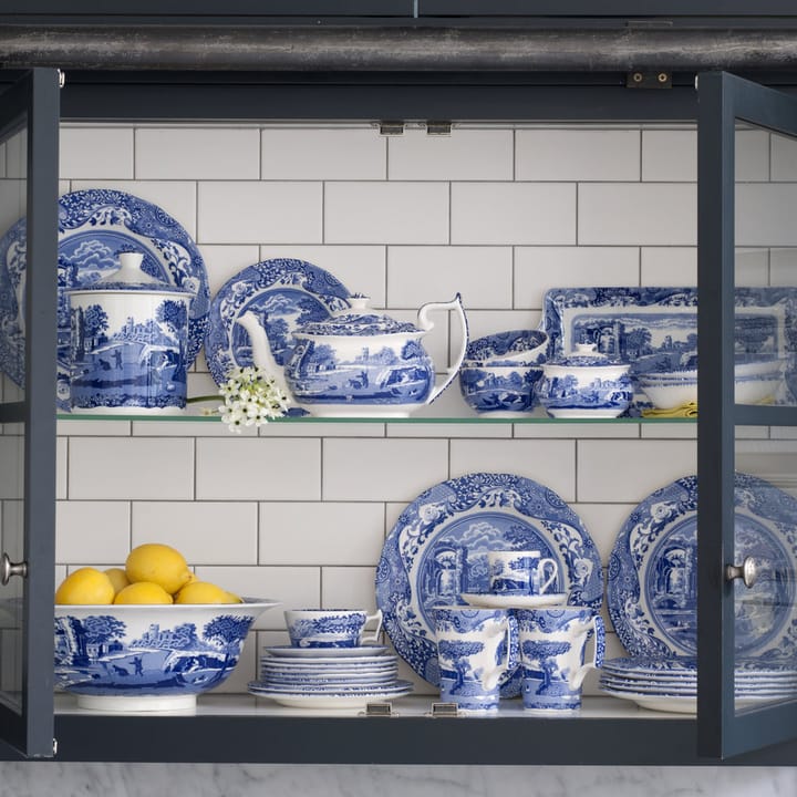 Blue Italian -ruokalautanen, 23 cm Spode