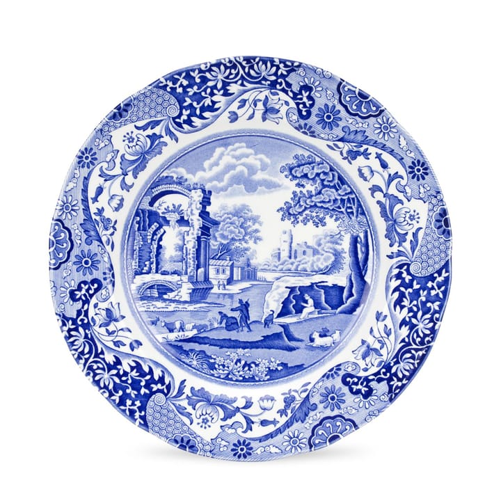 Blue Italian -ruokalautanen, 27 cm Spode