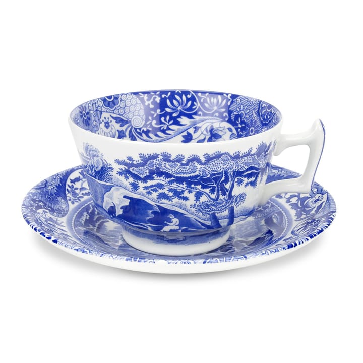 Blue Italian -teekuppi ja teetassi, 20 cl Spode