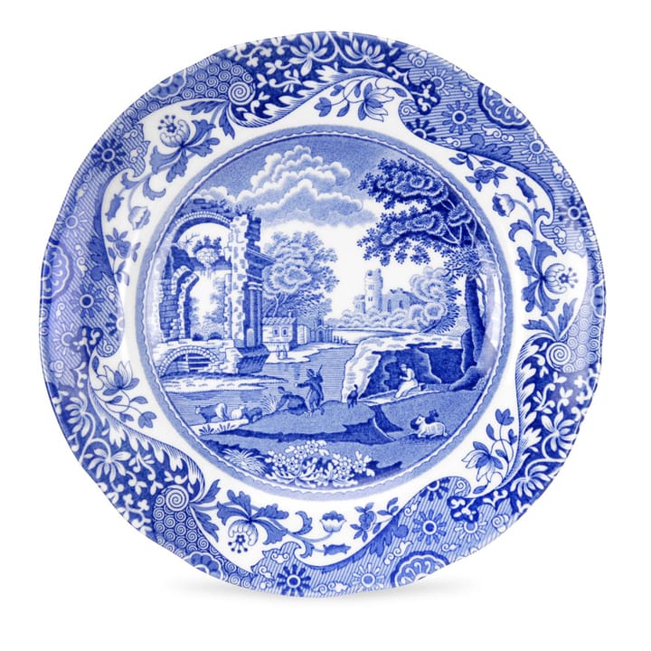 Blue Italian -teelautanen - 15 cm - Spode