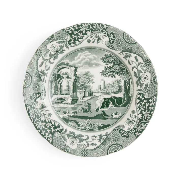 Heritage Green Italian lautanen - Vihreä, Ø20 cm - Spode