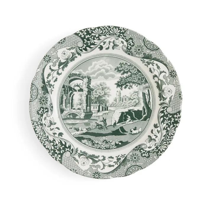 Heritage Green Italian lautanen - Vihreä, Ø27 cm - Spode