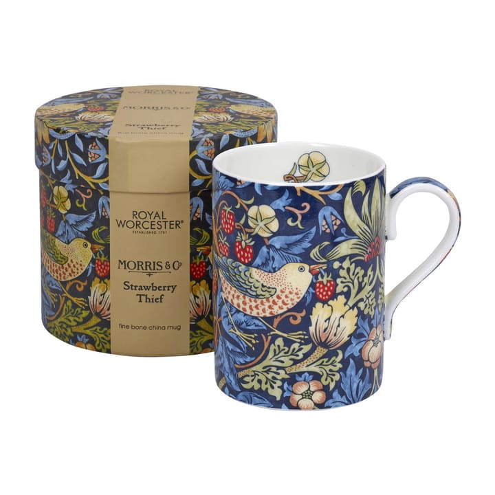 Strawberry Thief -muki 35 cl, Indigo-mineral Spode