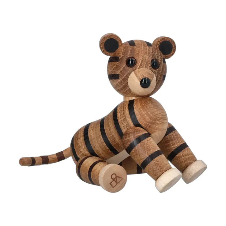 Shiva tiikerifiguuri - Beige, 12x6x12 cm - Spring Copenhagen
