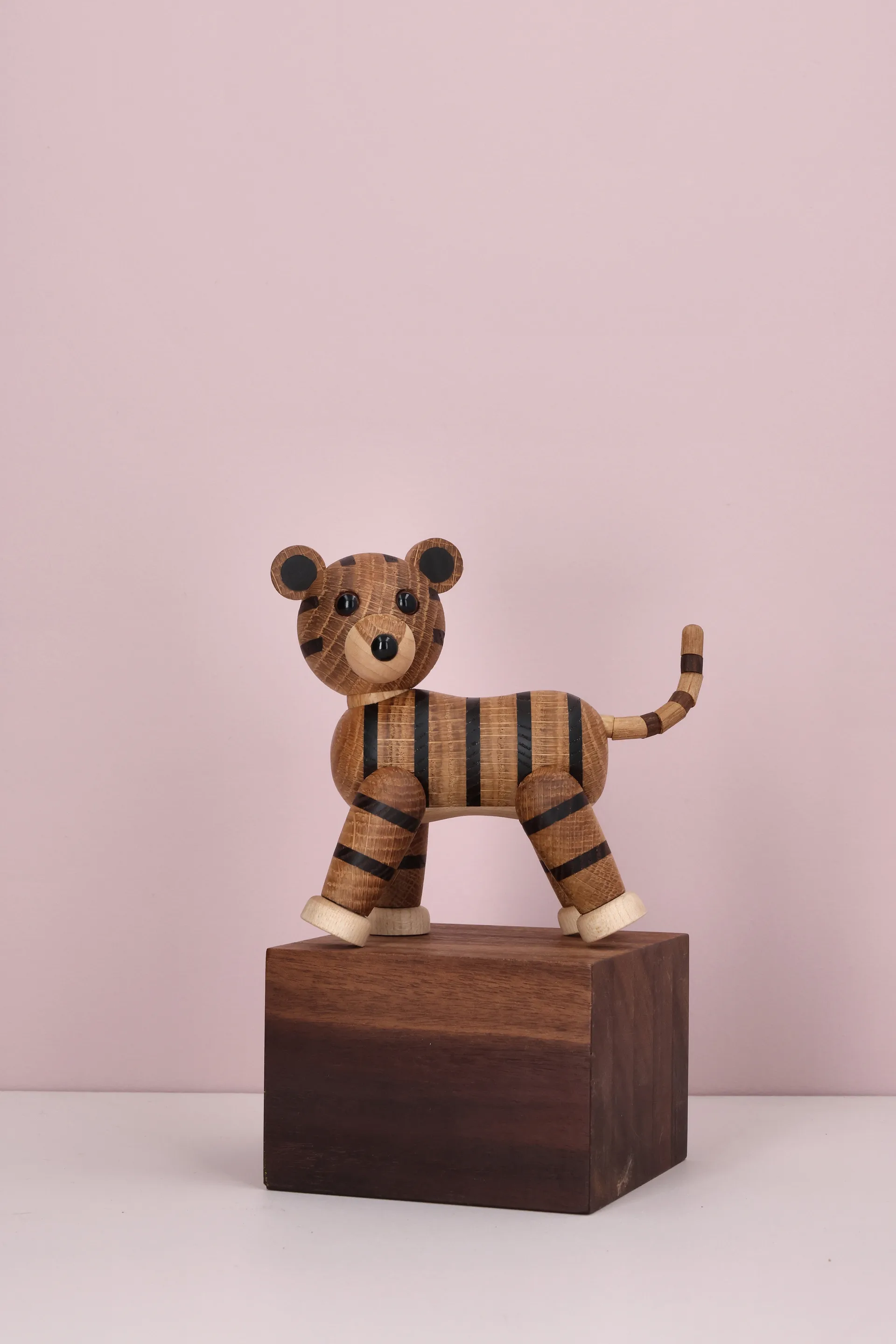 Shiva tiikerifiguuri, Beige, 12x6x12 cm Spring Copenhagen
