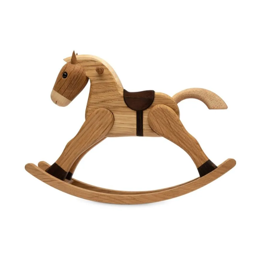 Spring Copenhagen The Rocking Horse koriste 13,5 cm Tammi, 13,5 cm