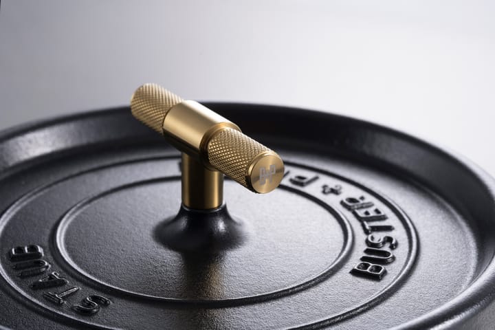 Buster & Punch T-muotoinen vedin 8 cm, Messinki STAUB