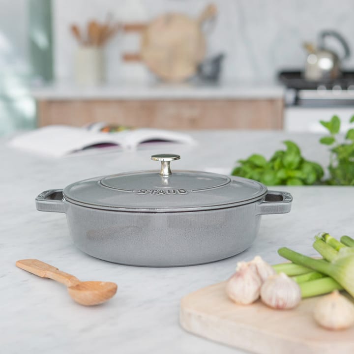 Chistera paistokasari Ø28 cm 3,7 L, Harmaa STAUB