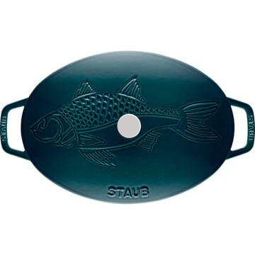 La Mer ovaali pata, kolmikerroksinen emalointi - 32 cm - STAUB