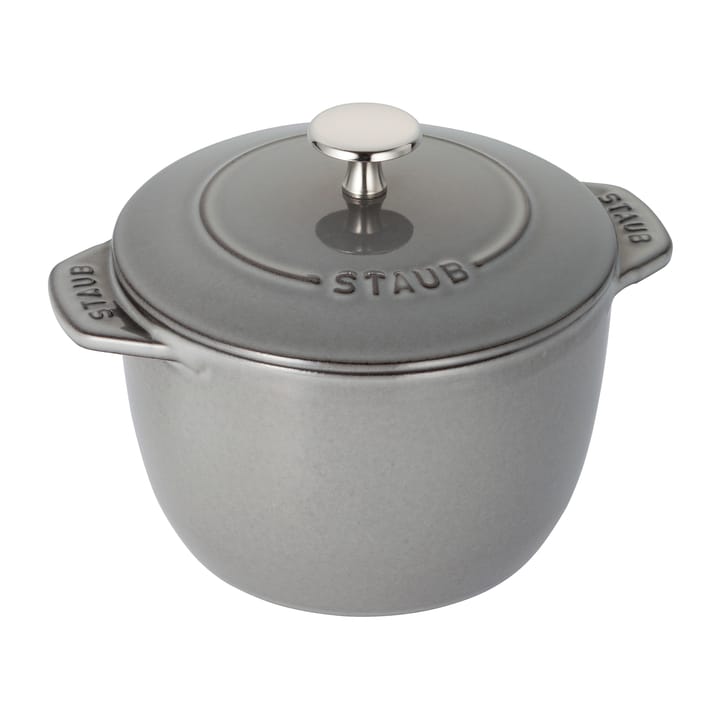 Rice cocotte valurautapata 1,6 L, Harmaa STAUB