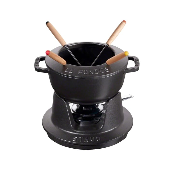 Staub fonduesetti, 1,1 l - musta - STAUB