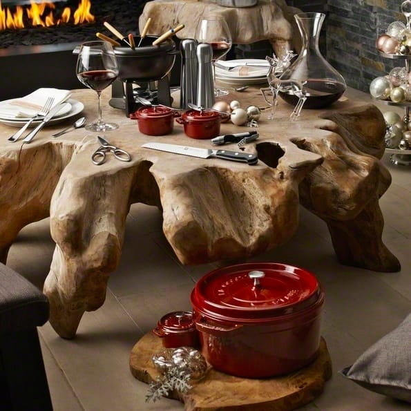 Staub fonduesetti, 2,35 l, musta STAUB