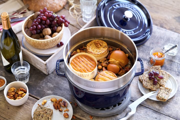 Staub höyrytysosa pata Ø26 cm, Ruostumaton teräs STAUB