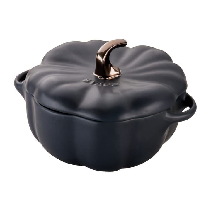 Staub kurpitsapata kivitavara musta - 0,7 l - STAUB