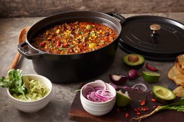 Staub La Cocotte ovaali pata valurauta 5,5 L - Musta - STAUB