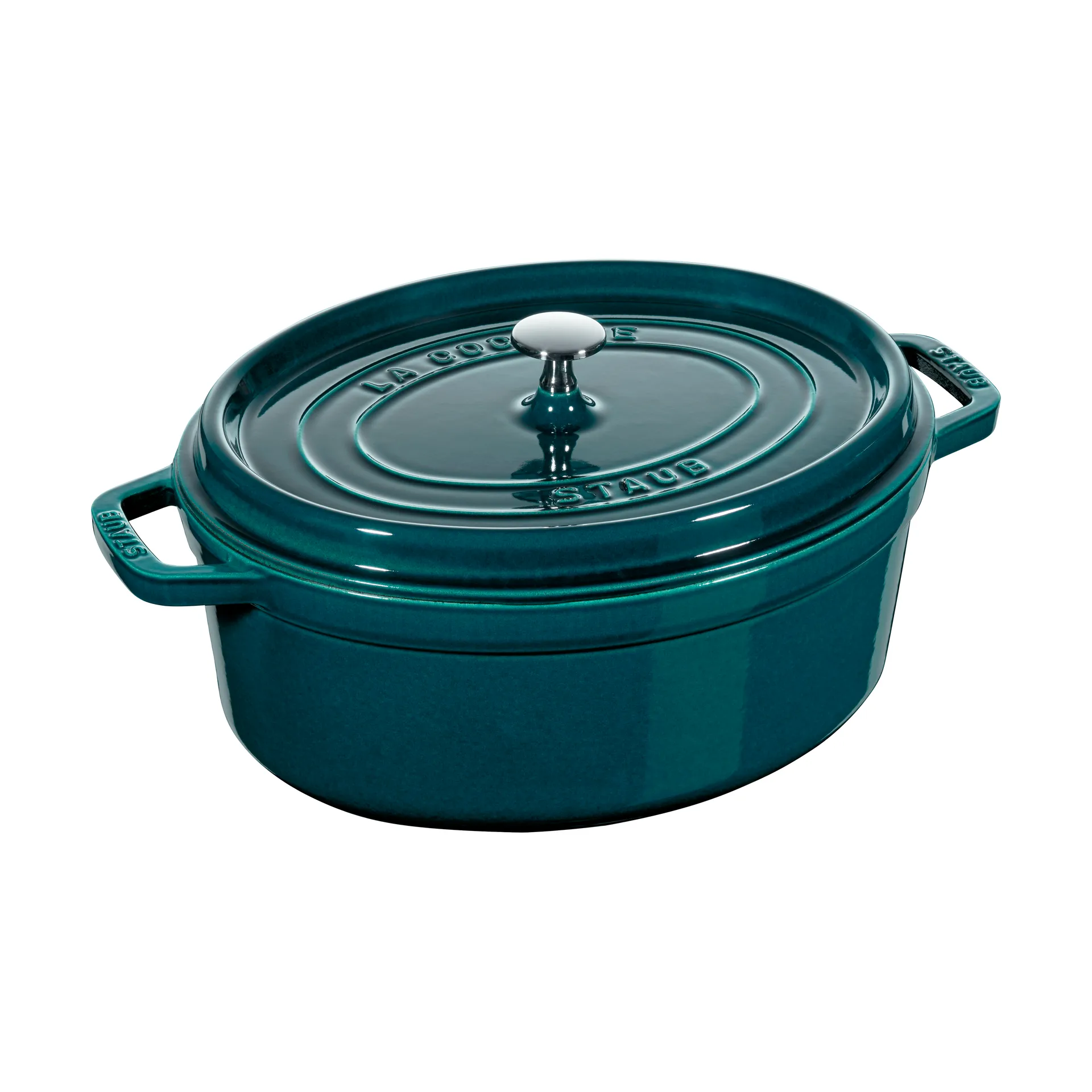 Staub La Cocotte ovaali pata valurauta 6,7 L, La Mer STAUB