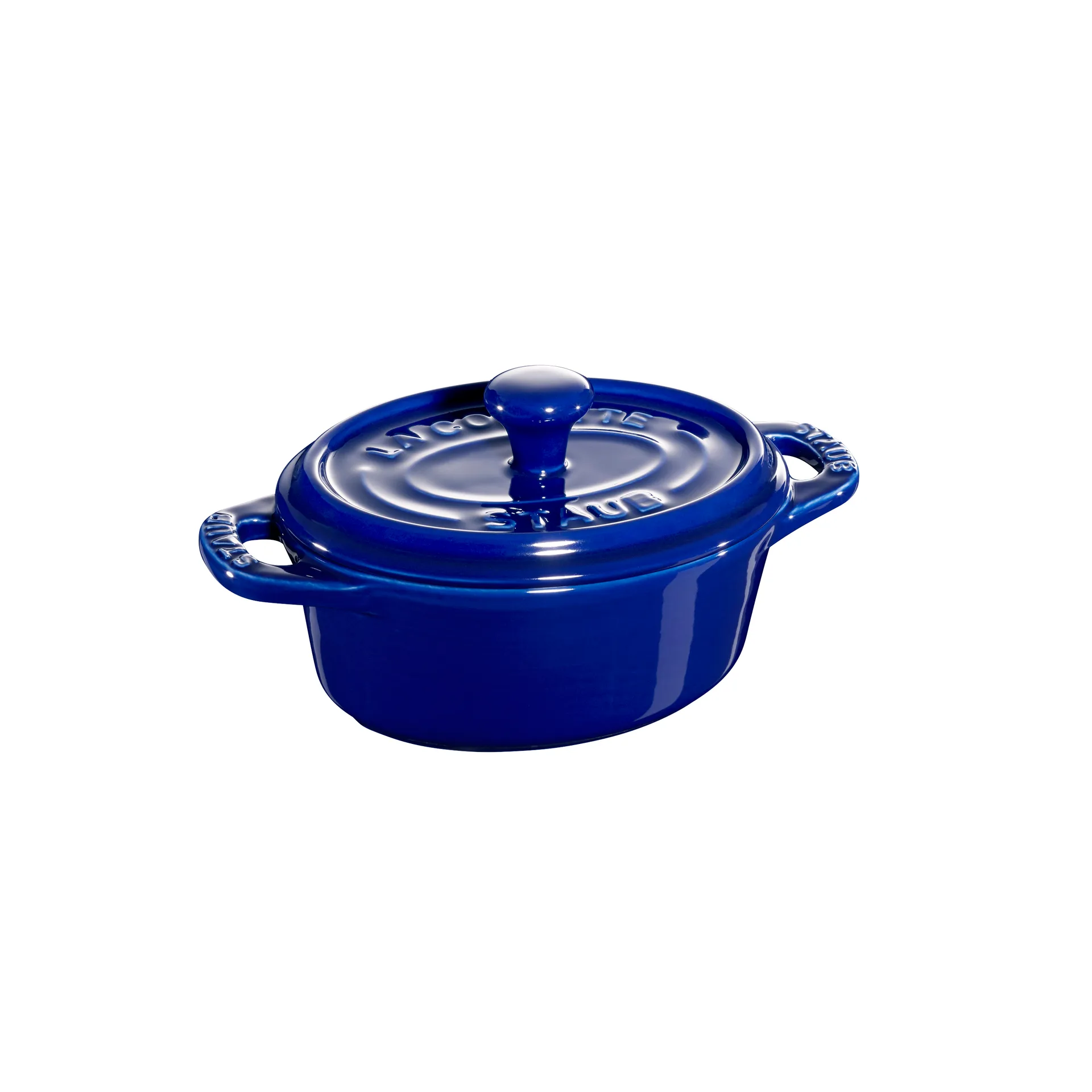 Staub ovaali minipata, 0,2 l, sininen STAUB