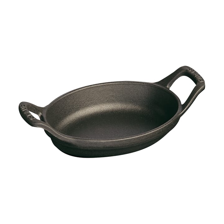 Staub ovaali uunivuoka valurauta 37 cm - Musta - STAUB