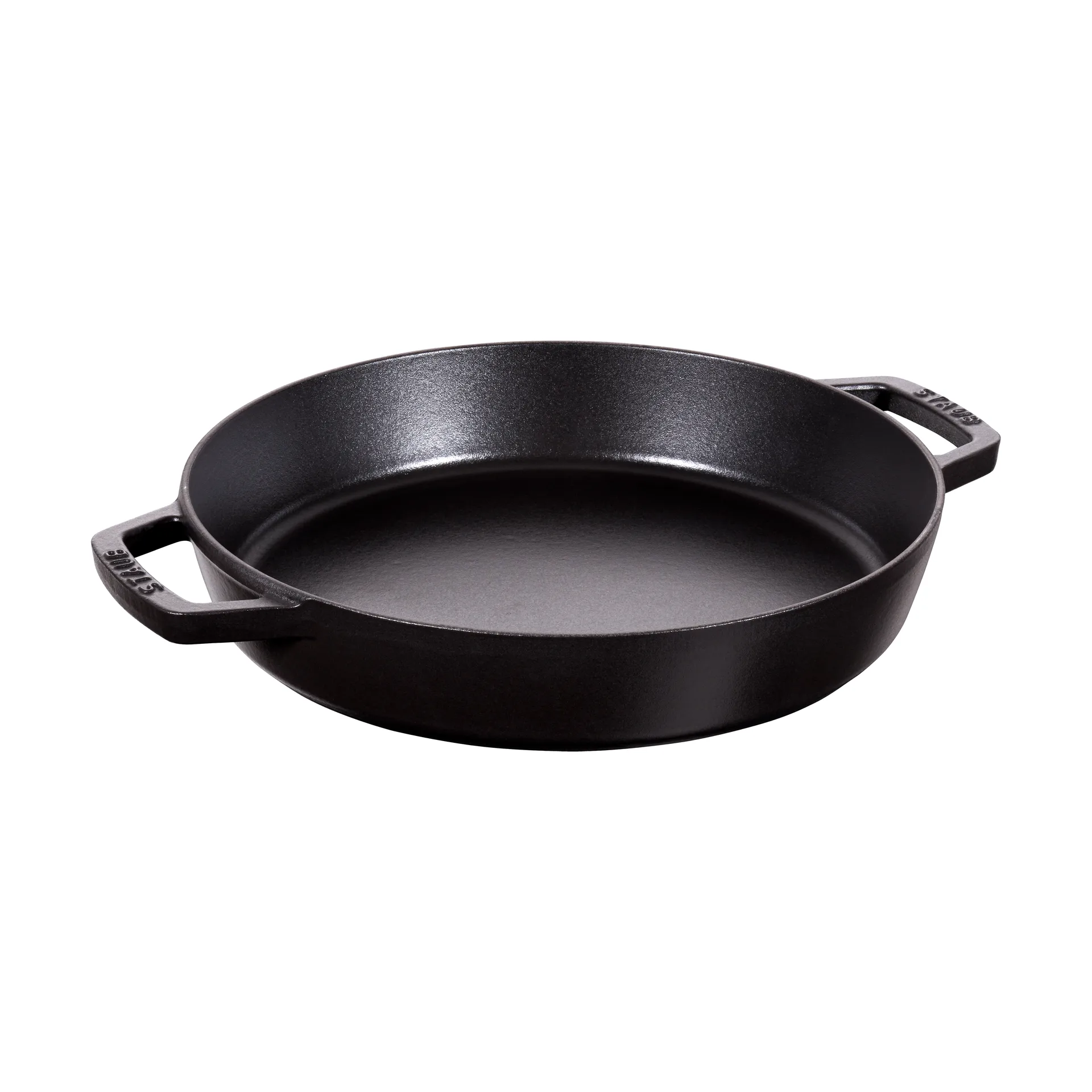 Staub paellapannu valurauta 2 kahvaa Ø34 cm., Musta STAUB