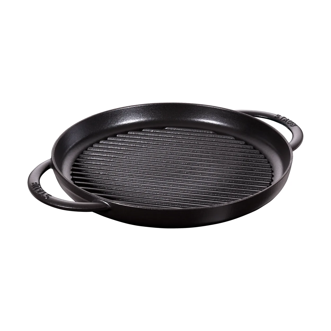 STAUB Staub Pure grillipannu valurauta pyöreä musta Ø30 cm