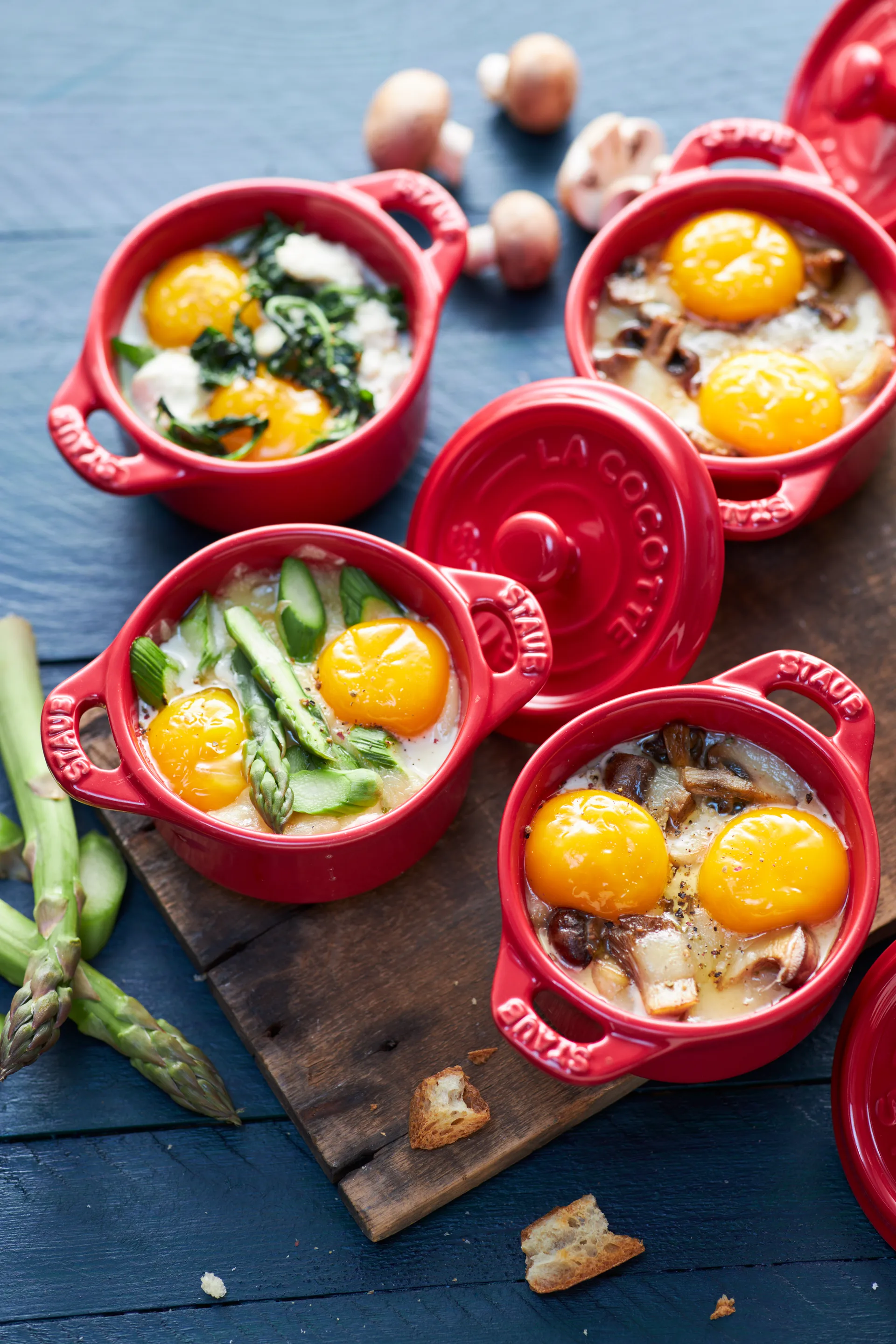 Staub pyöreä minipata, 0,2 l, punainen STAUB