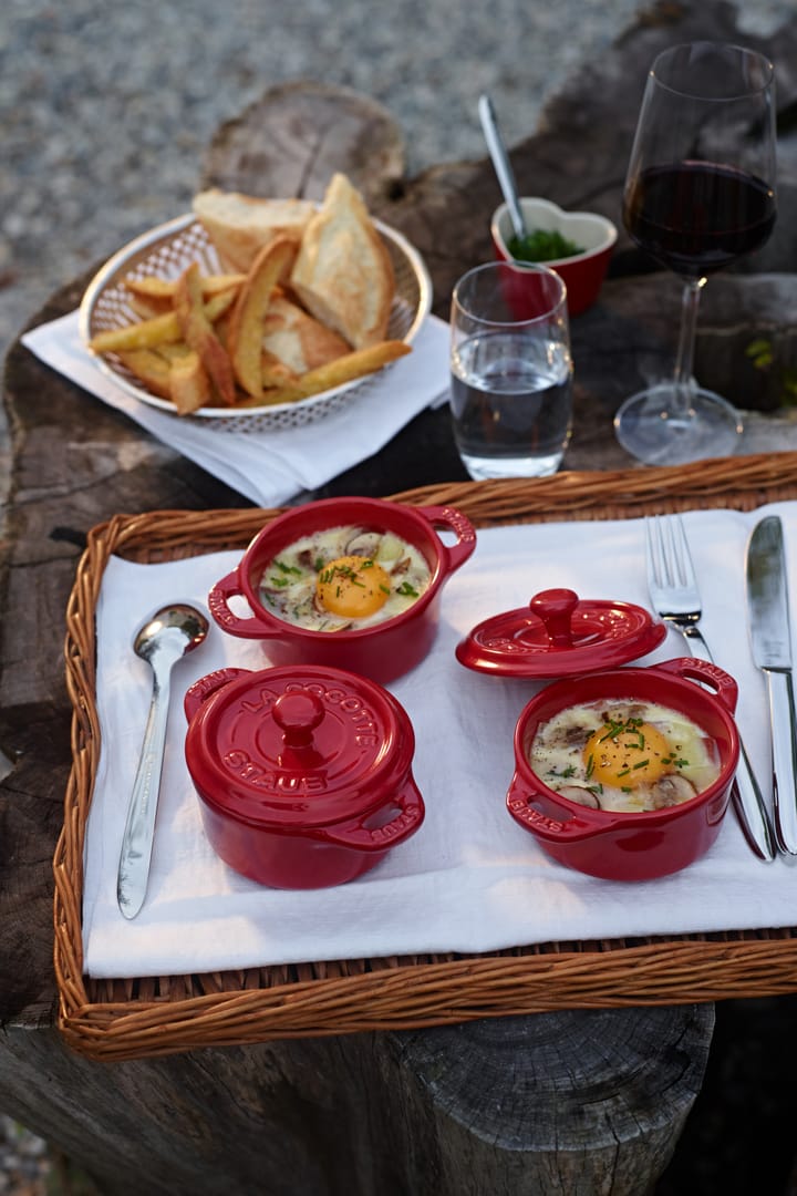 Staub pyöreä minipata, 0,2 l, punainen STAUB