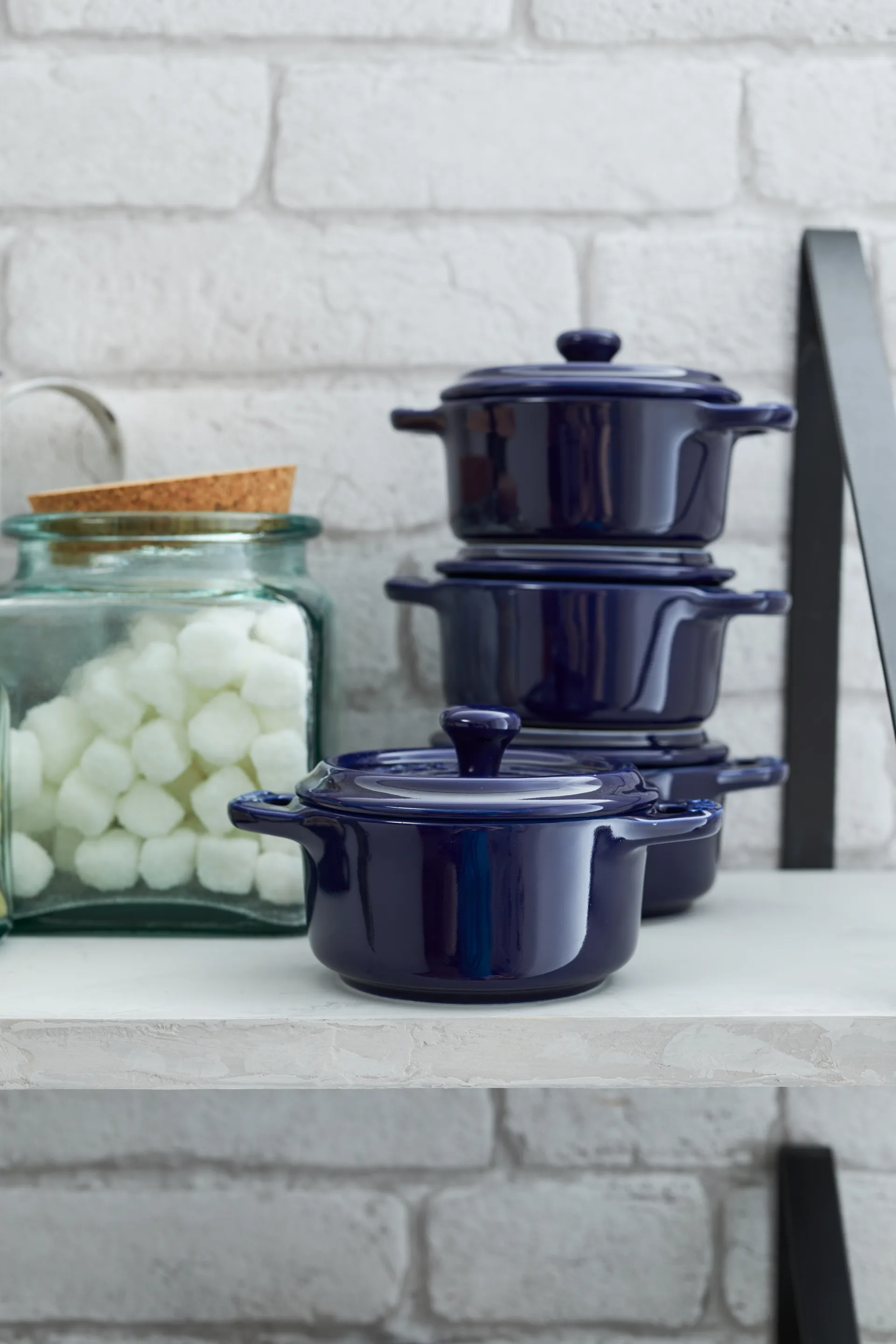 Staub pyöreä minipata, 0,2 l, sininen STAUB