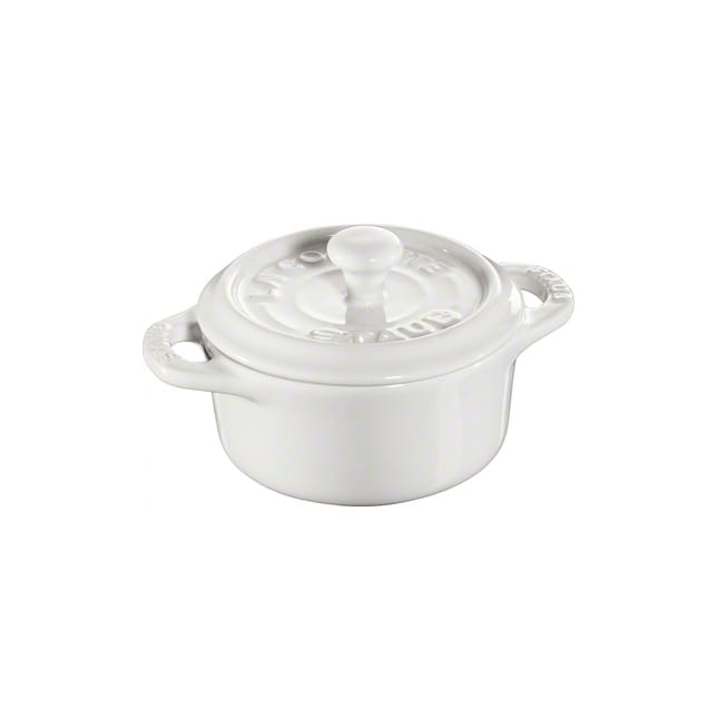 Staub pyöreä minipata, 0,2 l, valkoinen STAUB