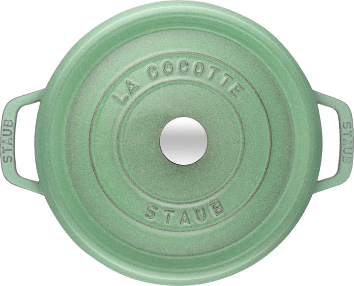 Staub pyöreä pata valurautaa, 5,2 l, Salvia STAUB