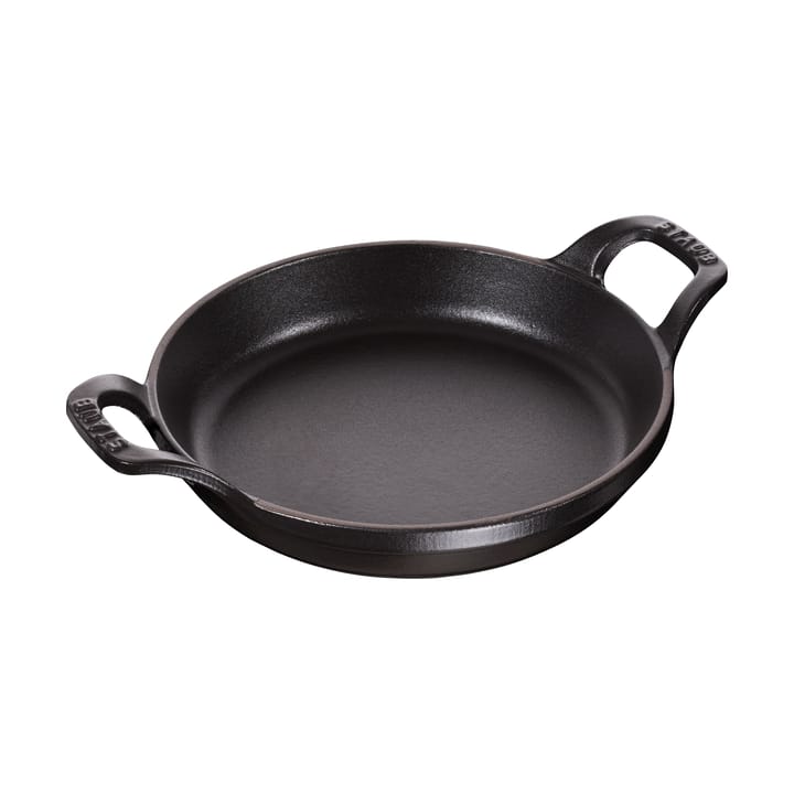 Staub pyöreä uunivuoka valurauta Ø16 cm - Musta - STAUB