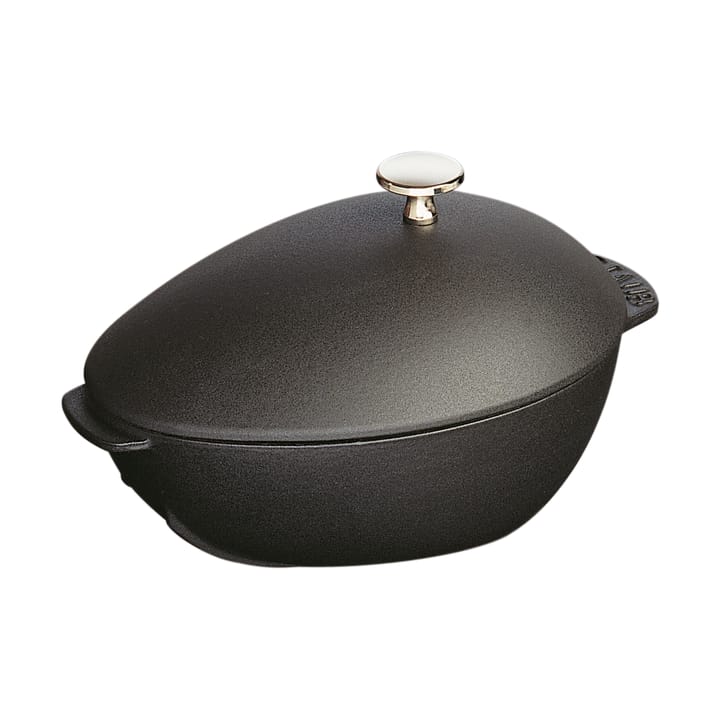 Staub simpukkapata valurautaa, 2 l - musta - STAUB