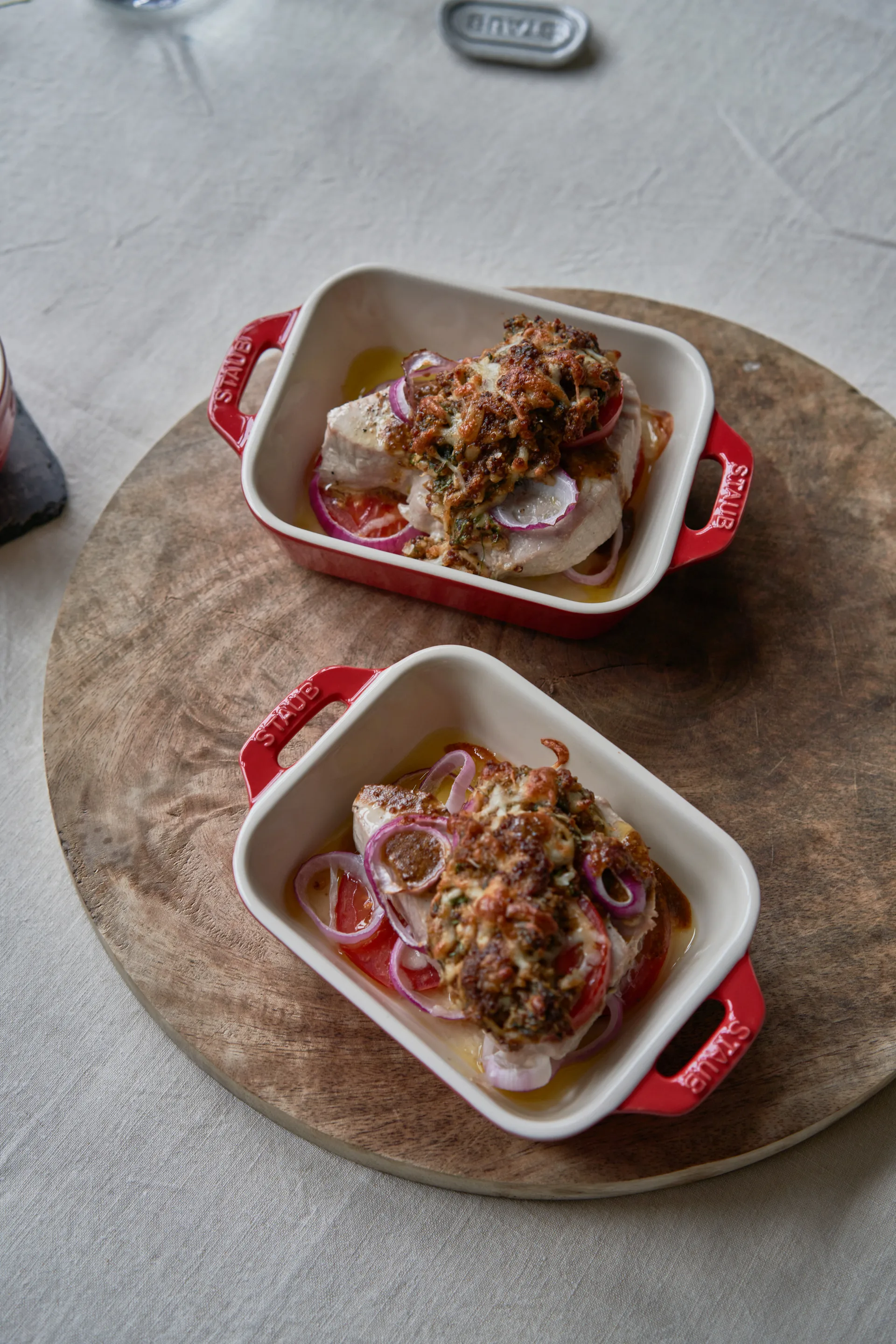 Staub suorakulmainen uunivuoka, 14x11 cm, punainen STAUB