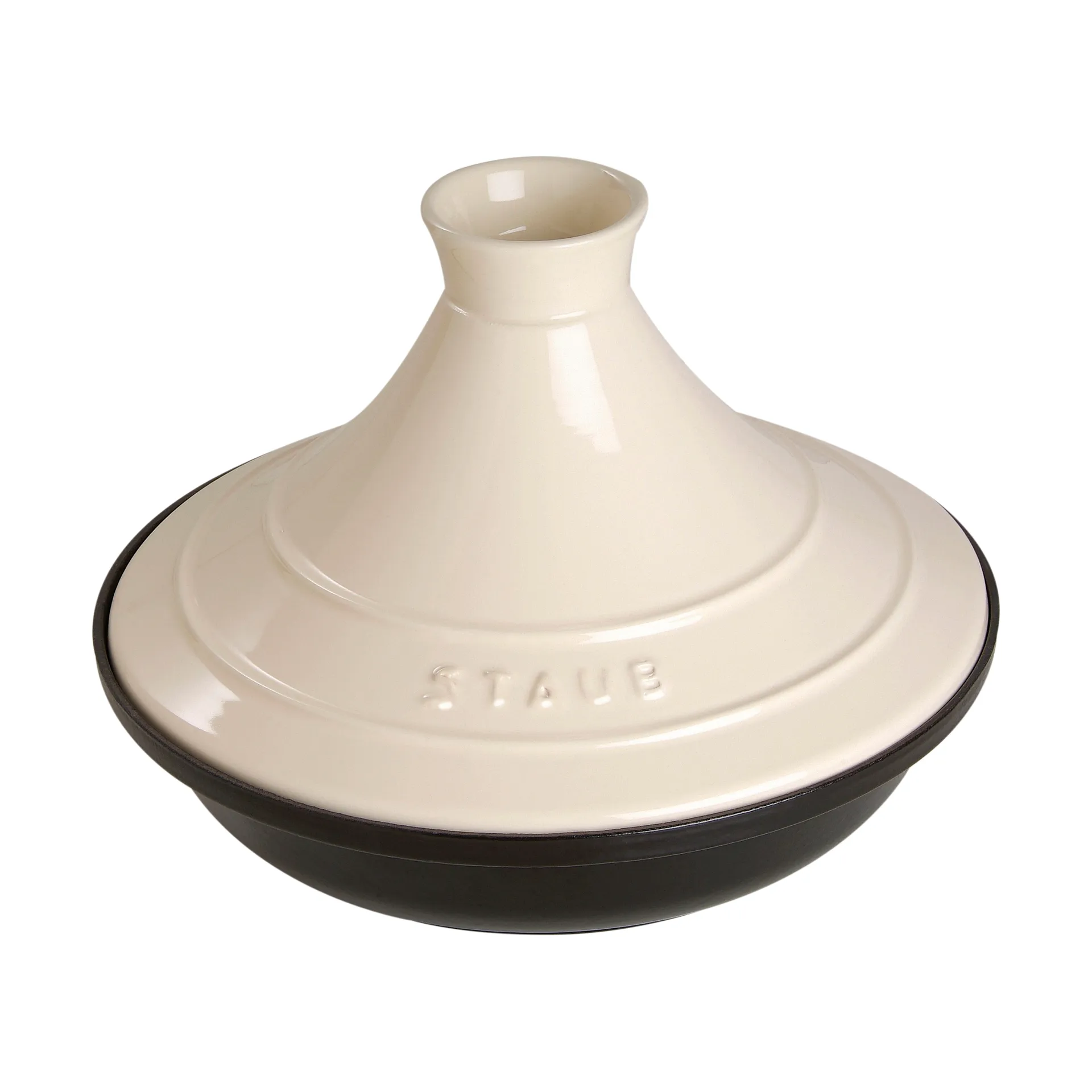 Staub Tagine valurauta musta-beige, 20 cm STAUB
