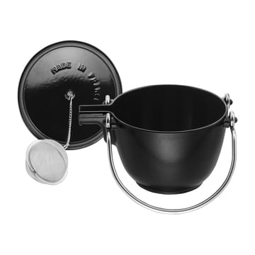 Staub teekannu pyöreä 1,15 L - Musta - STAUB